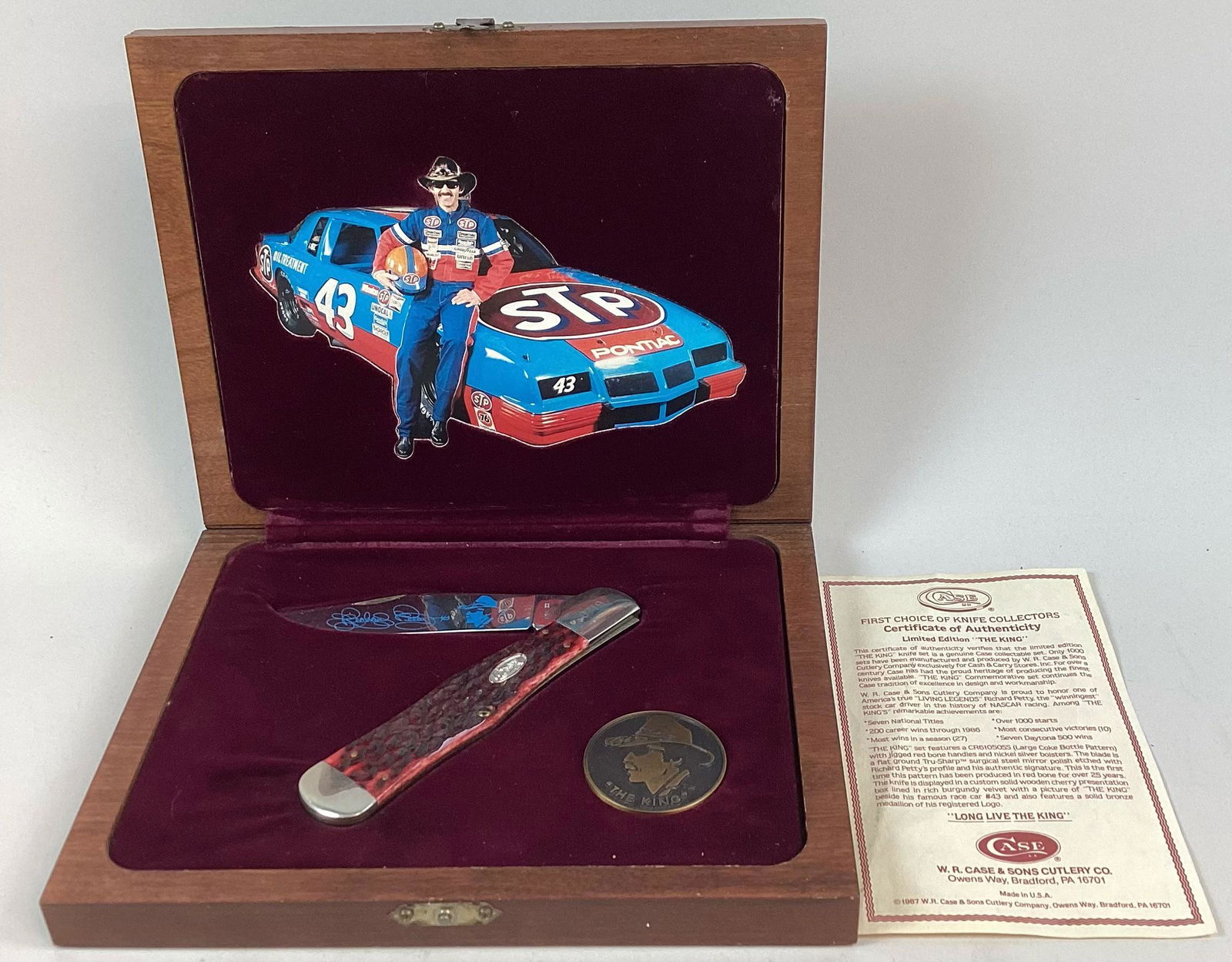 Case Xx Cb61050 Richard Petty Knife