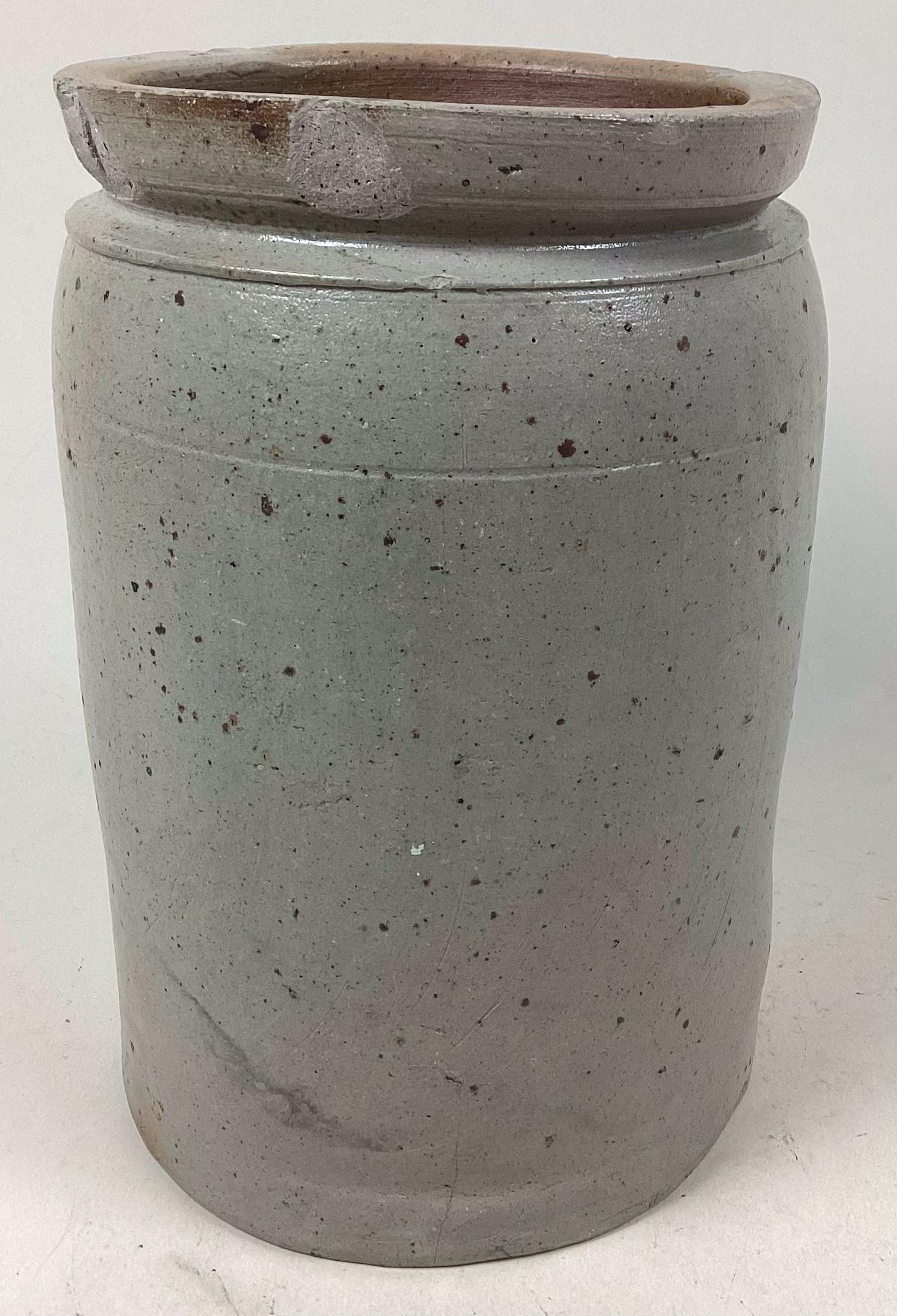 Small Stoneware Storage Jar (1 of 3)
