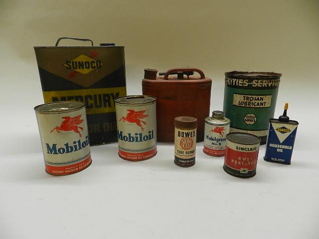 Miscellaneous Oil & Grease Cans (1 of 6)