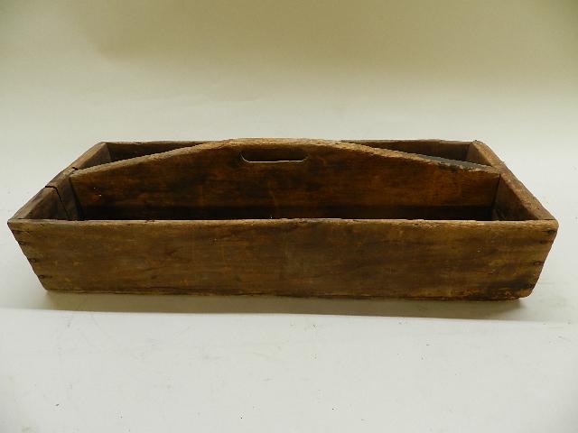 Vintage Wooden Tool Tote (1 of 4)