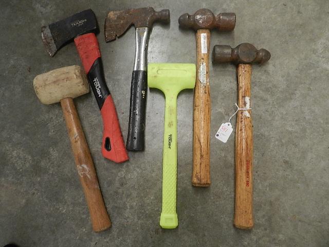 4 Hammers and 2 Hatchets (1 of 1)