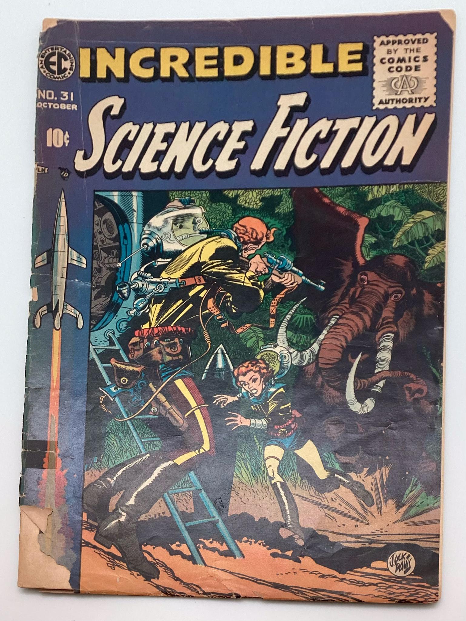 EC Incredible Science Fiction #31 1955 Wood Stories (1 of 2)