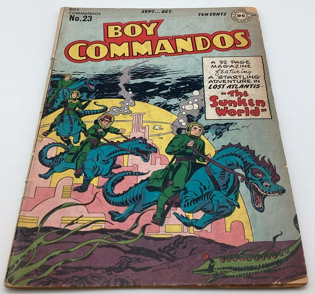 DC Boy Commandos #23 1947 (1 of 3)