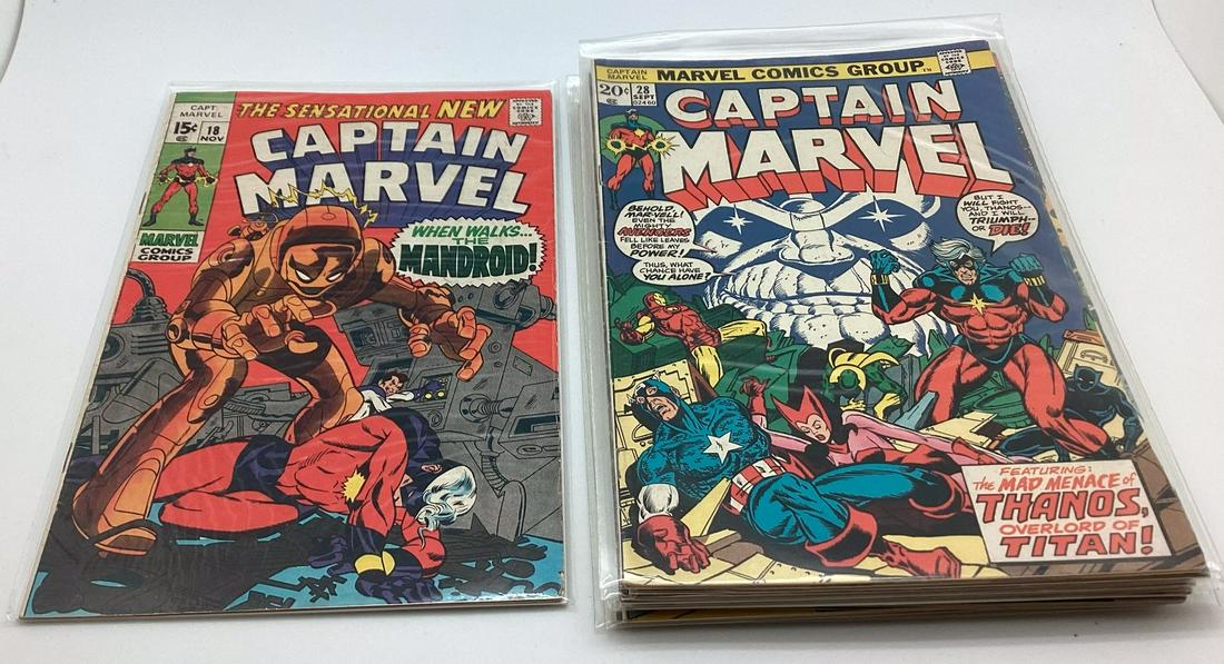 Marvel Captain Marvel #18 and #25-#34 Thanos (1 of 2)