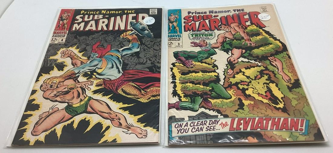 Marvel Prince Namor The Submariner #3 and #4 (1 of 1)