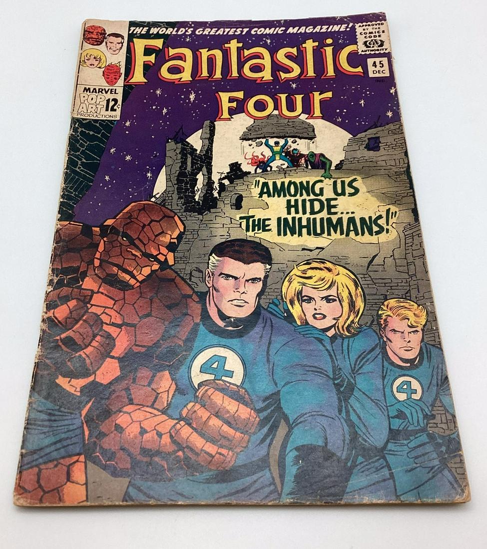 Marvel Fantastic Four #45 First Appearance Inhumans: Complete. Solid Good.
