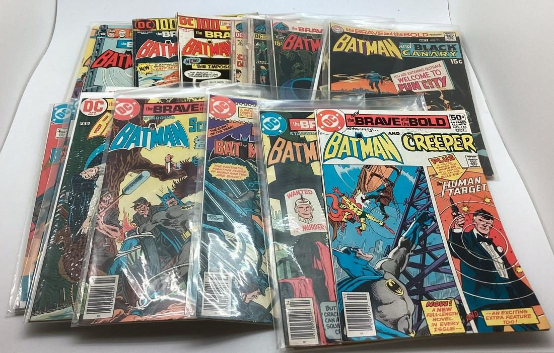 Lot of 20 issues DC The Brave and the Bold (1 of 5)