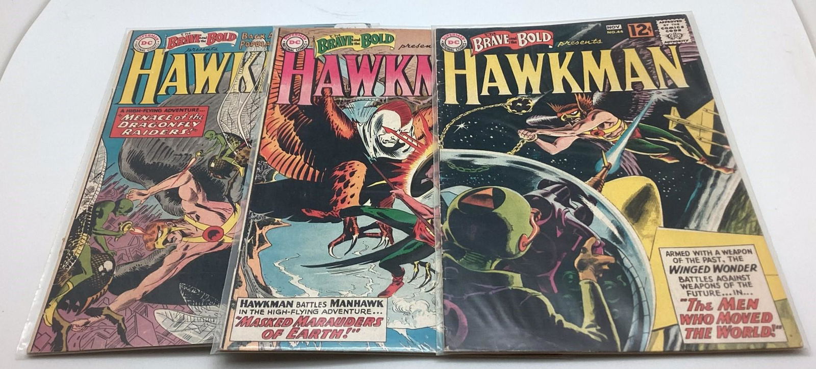 3 Issues DC Brave and the Bold #42-44 Joe Kubert (1 of 4)