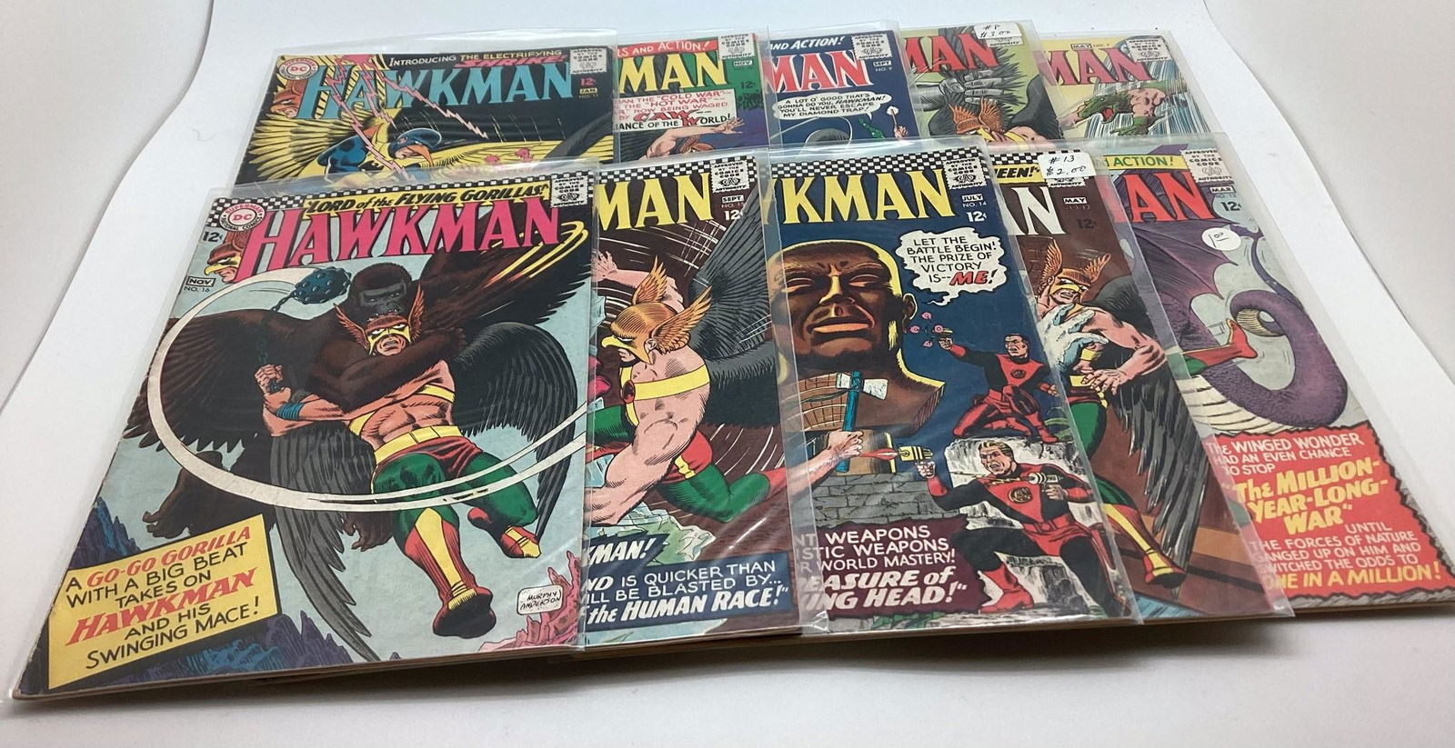 Lot of 10 Issues DC Hawkman #7-16 (1 of 5)