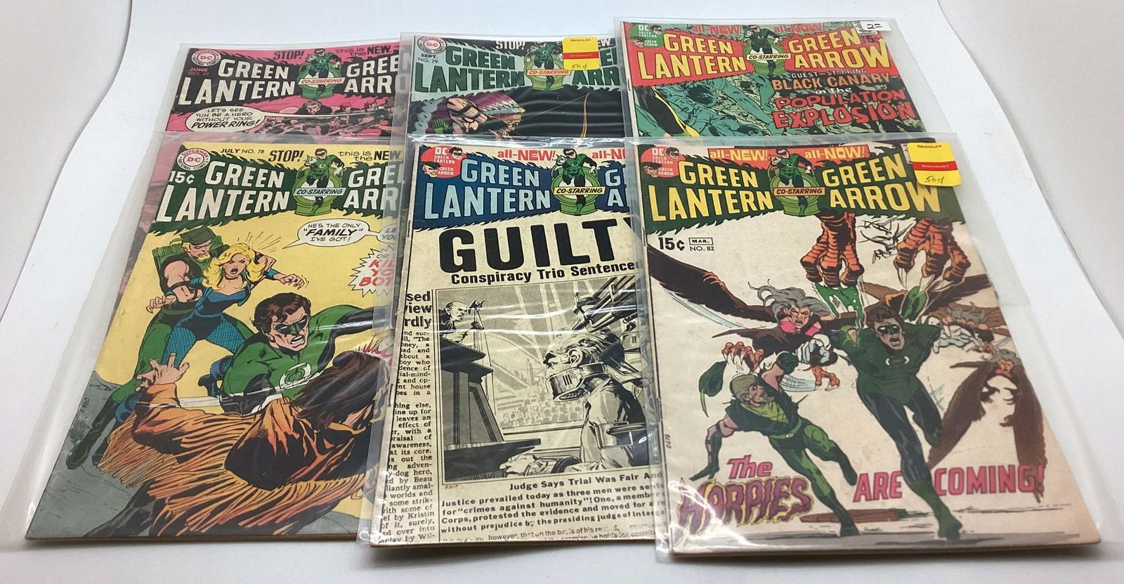 6 Issues DC Green Lantern #77-82 (1 of 3)