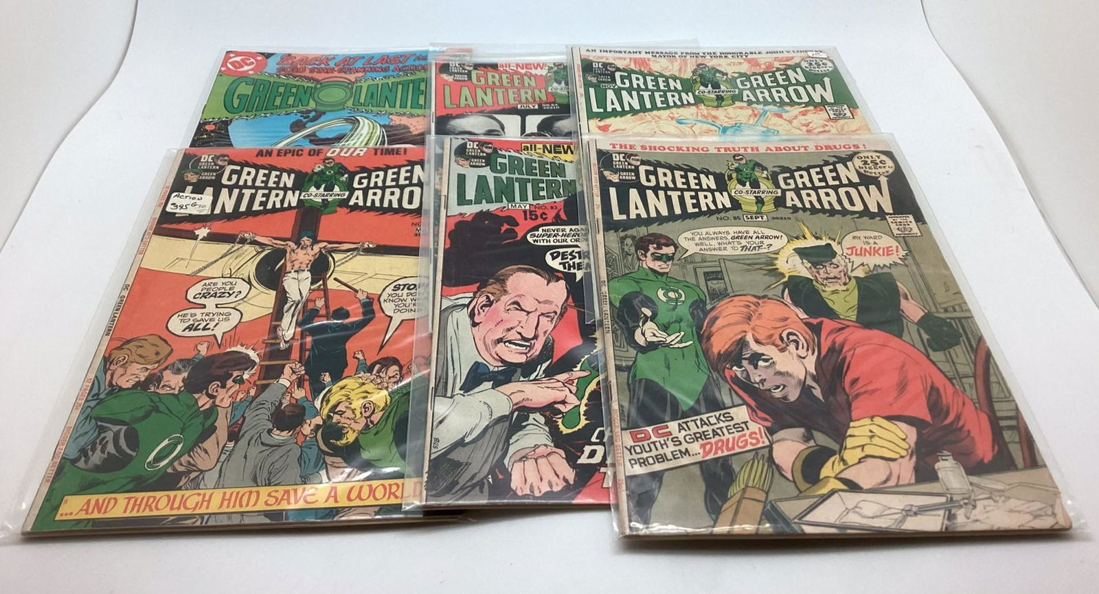 6 Issues DC Green Lantern Includes Drug Issues (1 of 5)