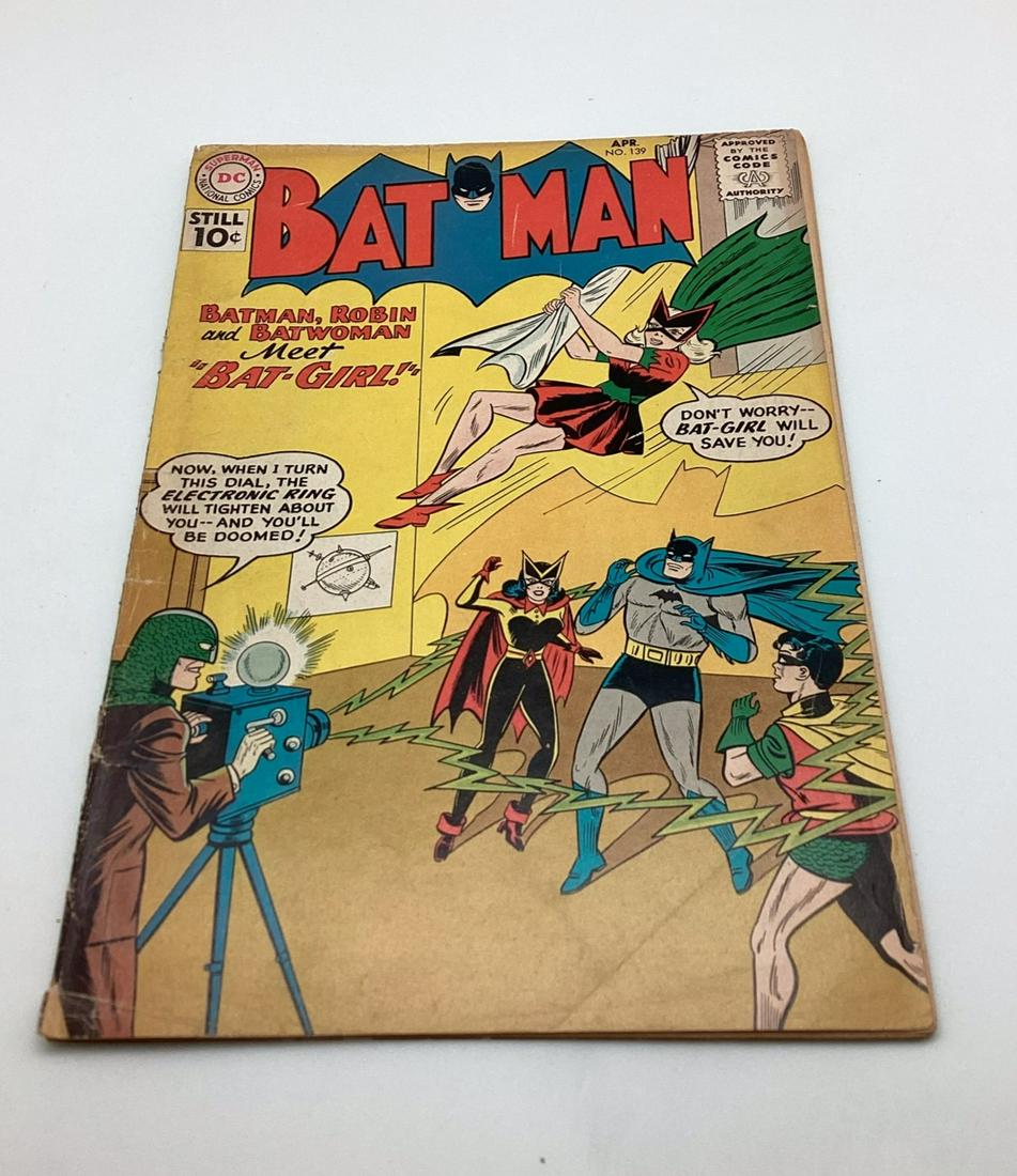 DC Batman #139 Origin Original Batgirl (1 of 4)