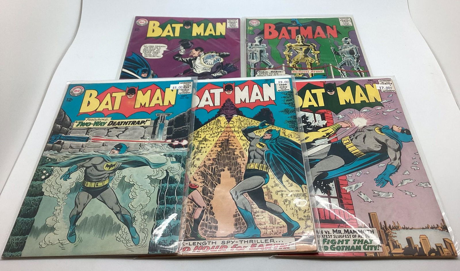 Lot of 5 Issues DC Batman (1 of 2)