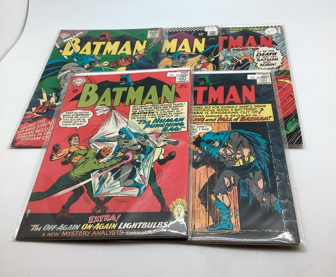Lot of 5 Issues DC Batman (1 of 3)