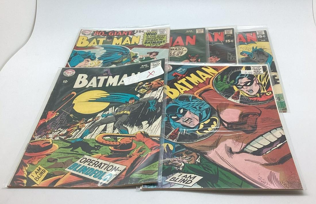Lot of 6 Issues DC Batman (1 of 3)