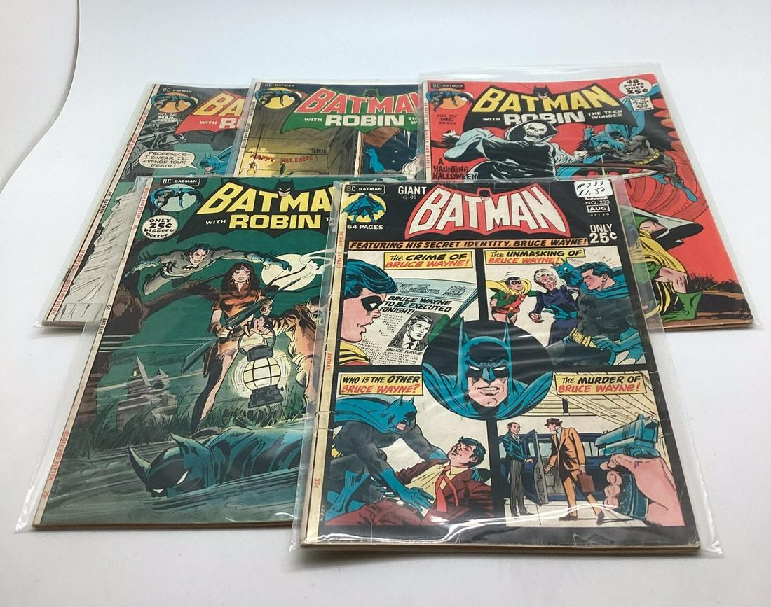 Lot of 5 Issues DC Batman Neal Adams (1 of 3)