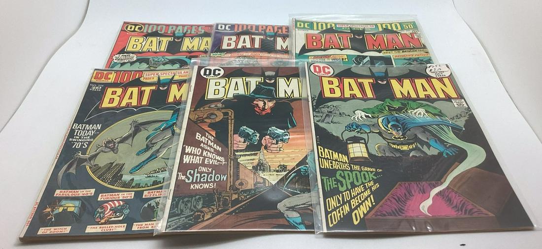 Lot of 6 Issues DC Batman (1 of 3)