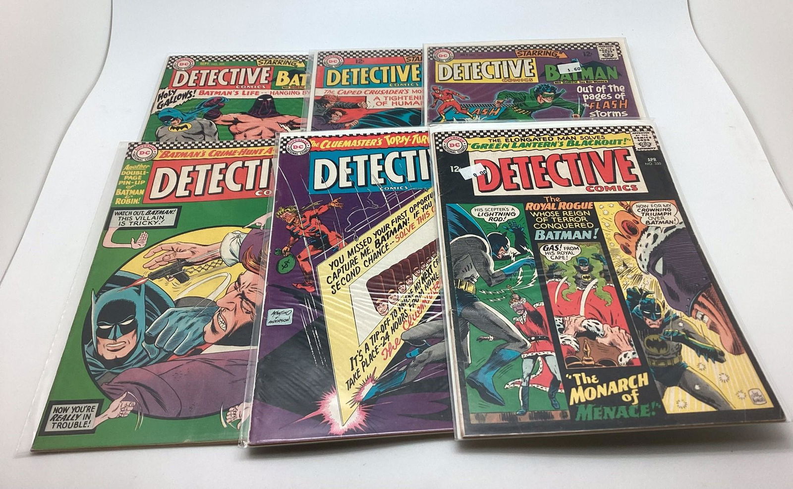 Lot of 6 Issues DC Detective Comics (1 of 4)
