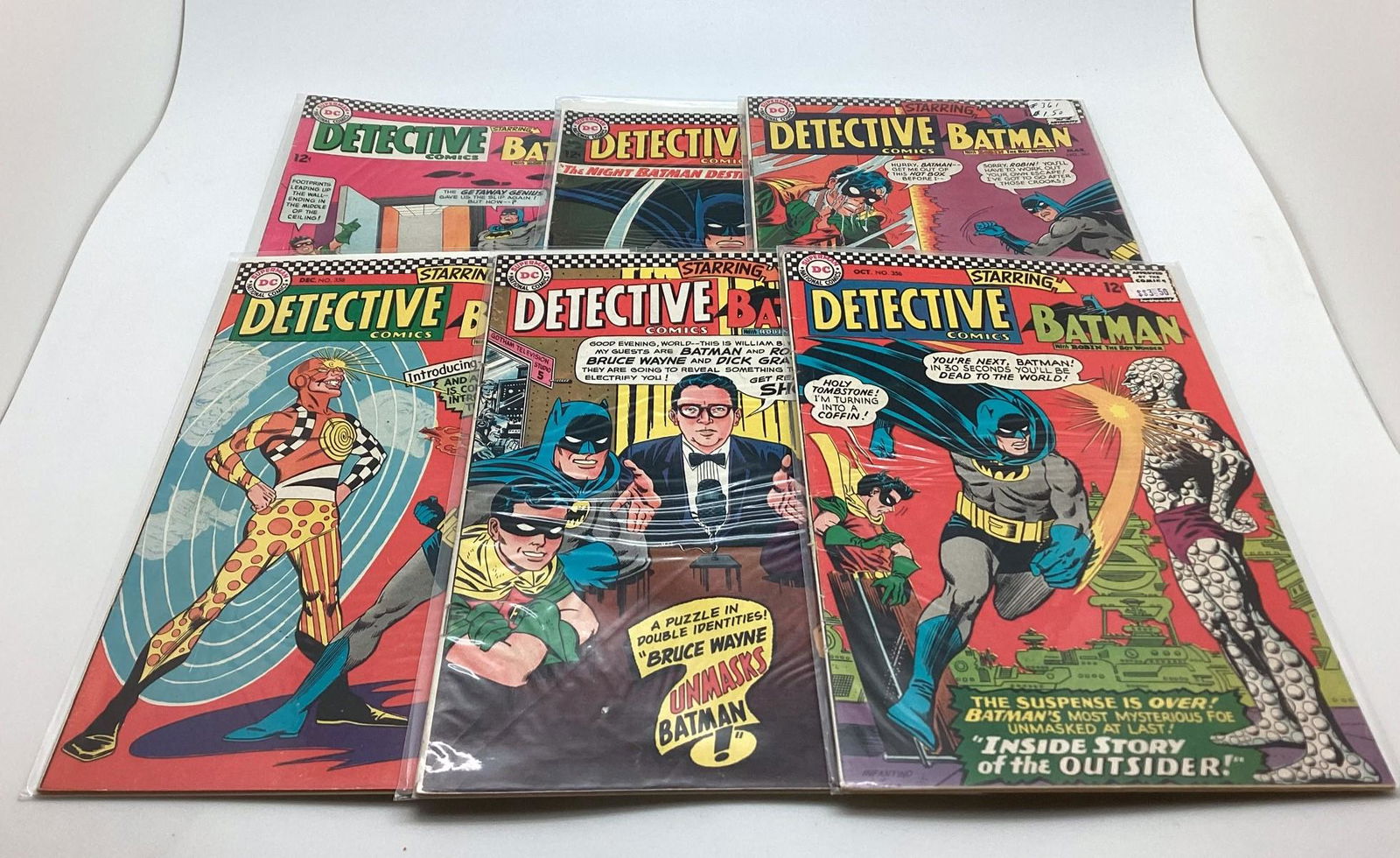 Lot of 6 Issues DC Detective Comics (1 of 2)