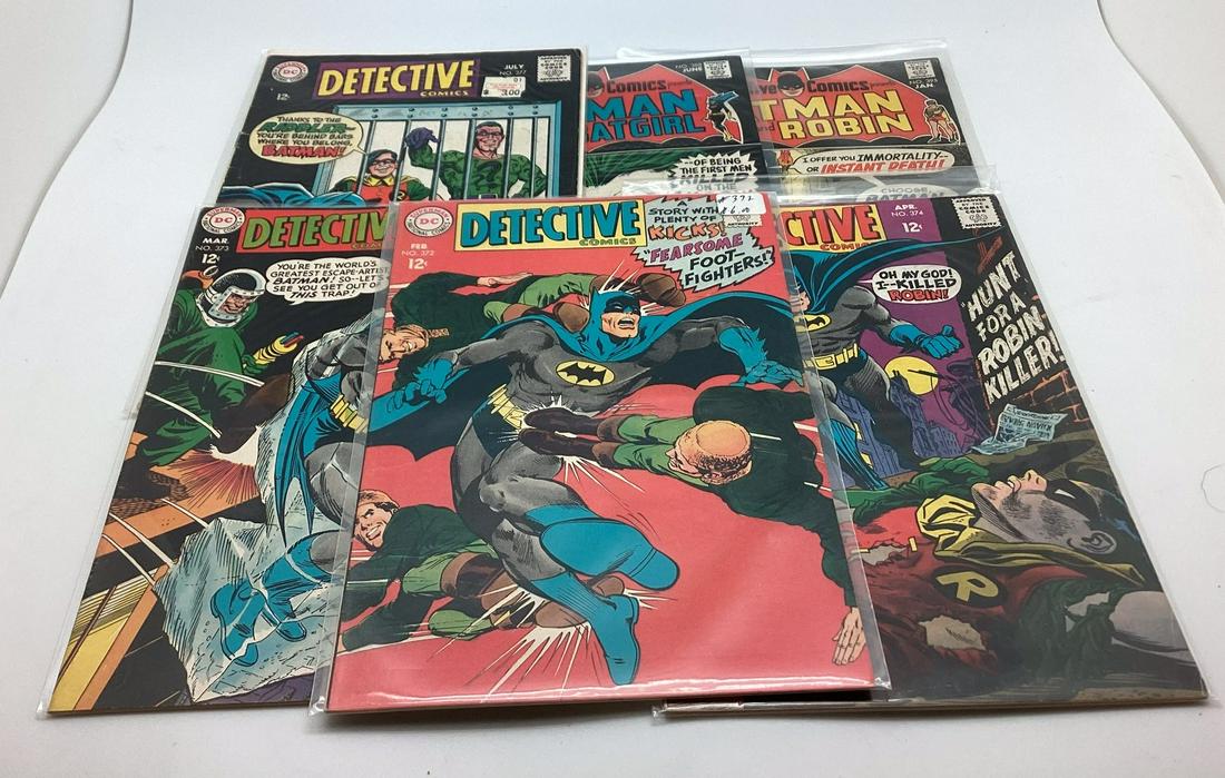 Lot of 6 Issues DC Detective Comics (1 of 2)