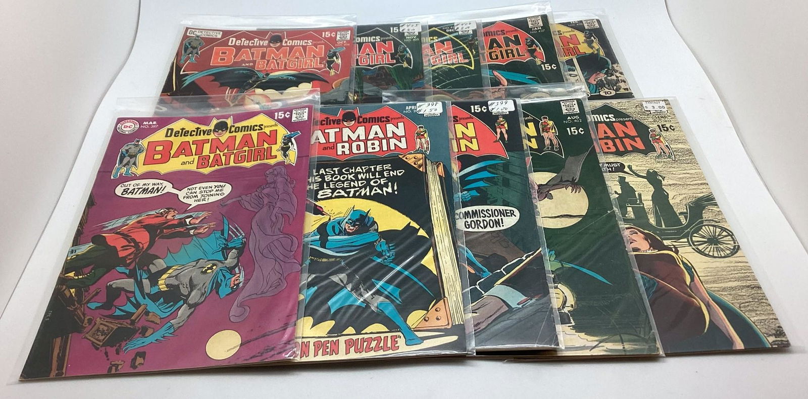 Lot of 10 Issues DC Detective Comics (1 of 3)