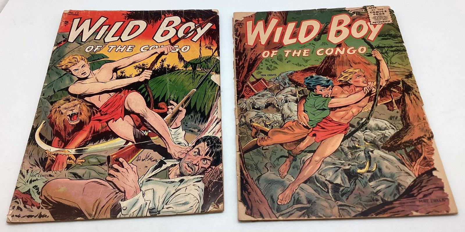 St John?s Wild Boy of the Congo #12,#14 1954-55 (1 of 7)