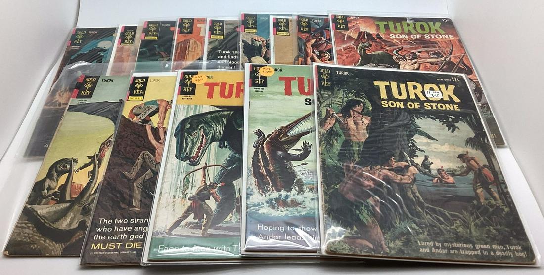 Lot of 20 Issues Dell and Gold Key Turok Son of Stone (1 of 5)