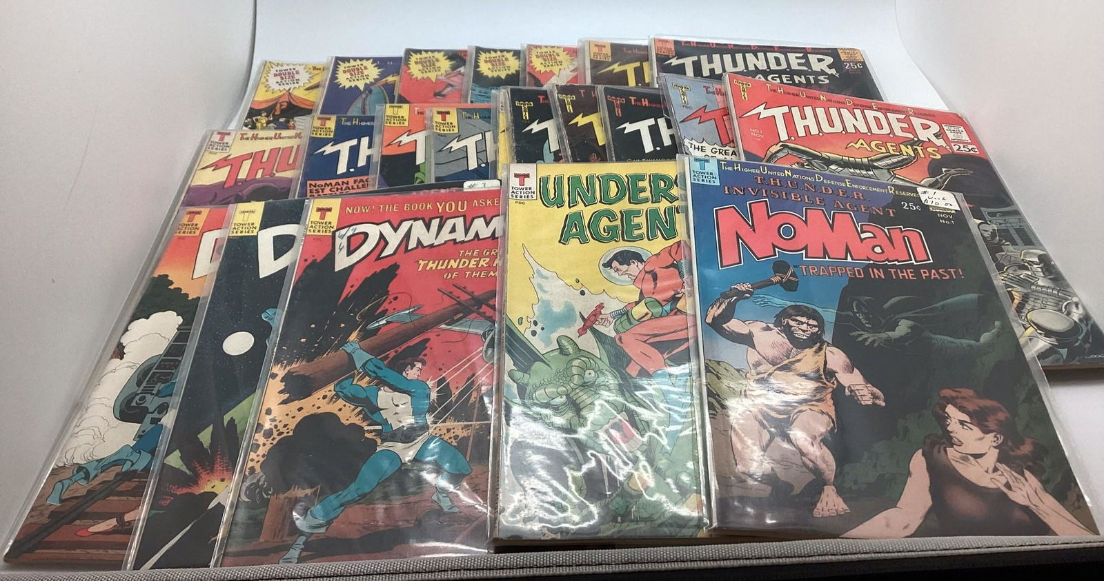 Lot of 22 Issues Tower Action Series Comics (1 of 4)