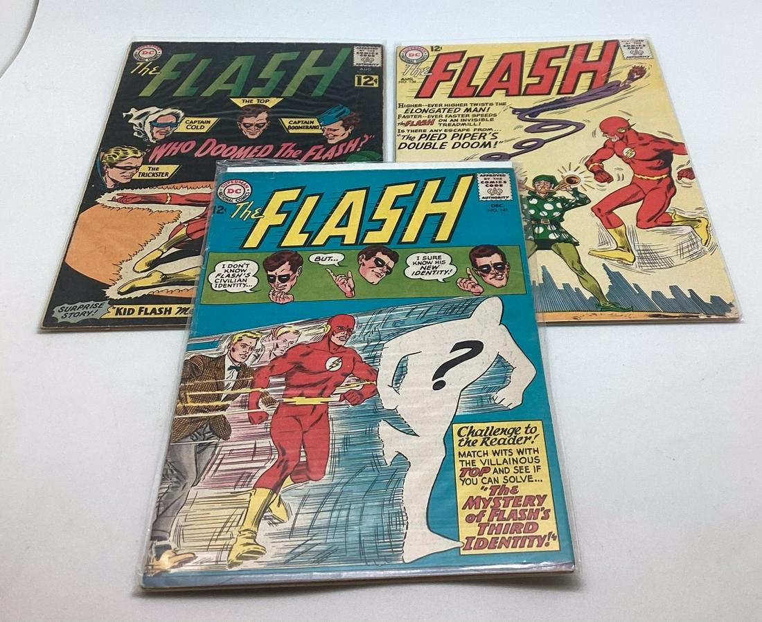 Lot of 3 Issues DC The Flash (1 of 2)