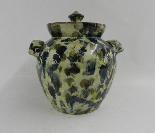 Kenneth George Cole Pottery Covered Jar (1 of 3)