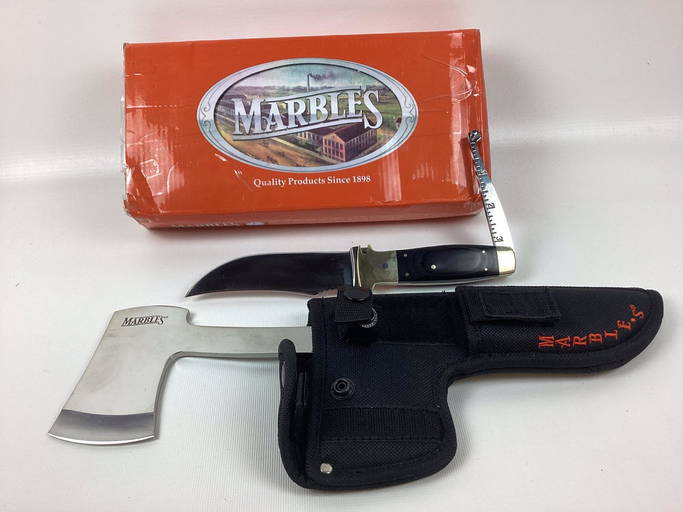 Marbles Mr197 Combination Hunting Knife And Hatchet