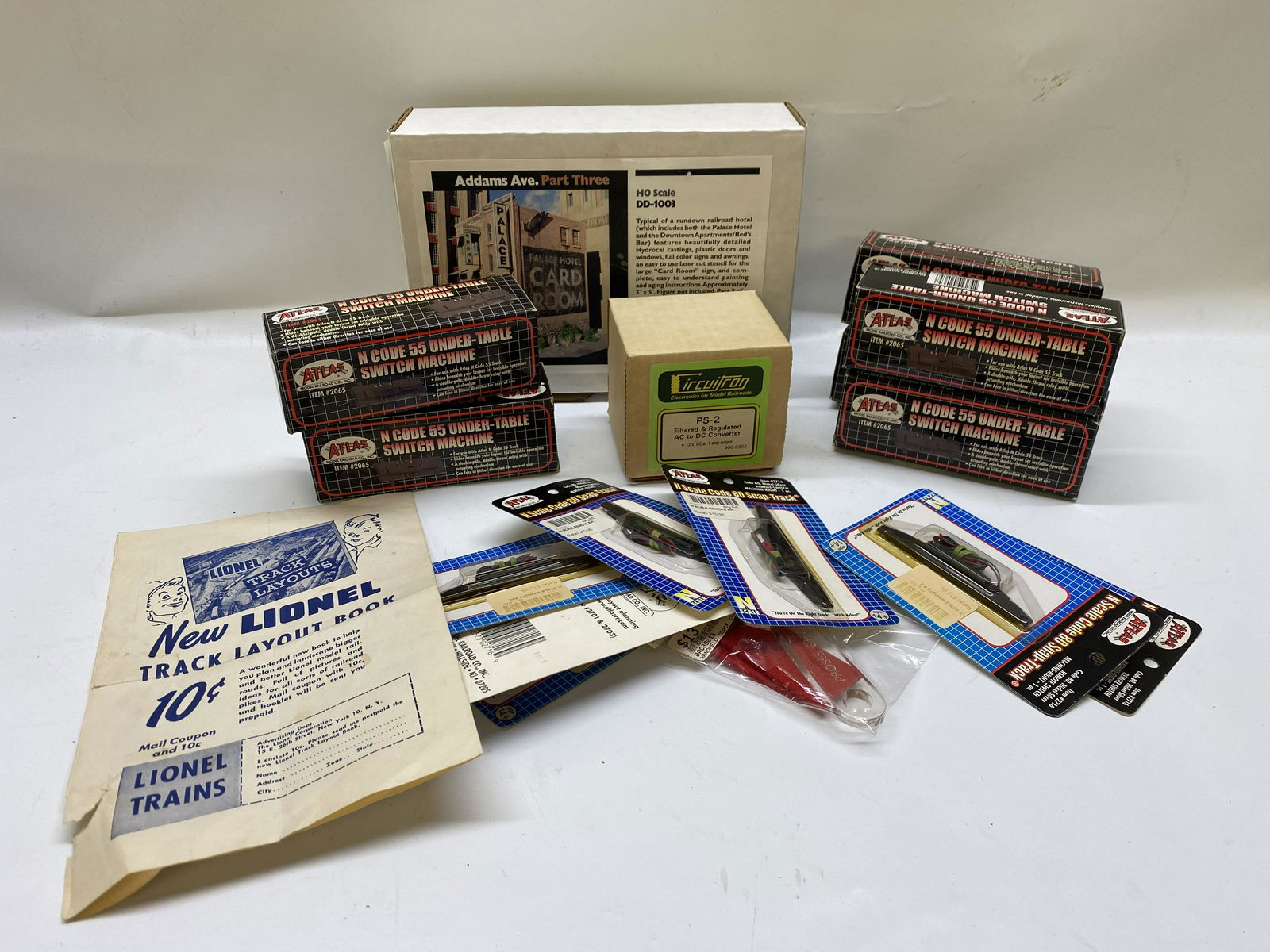 Lot of Toys Train Parts, Track, Controllers, Converters, etc (1 of 2)