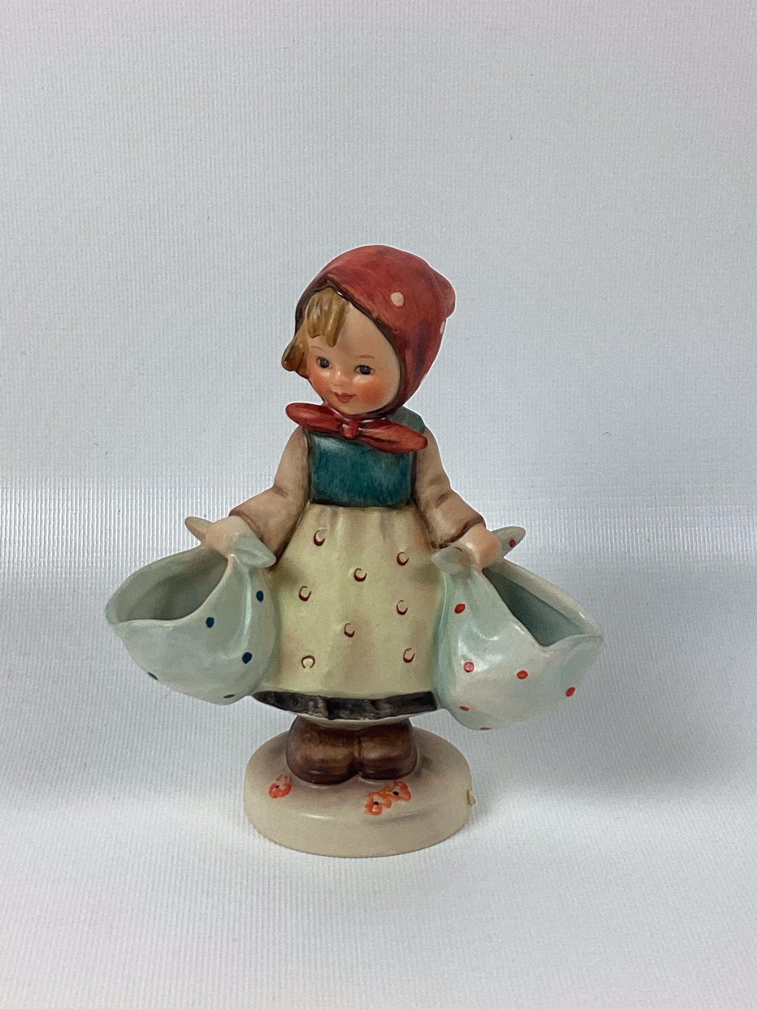 Goebel Hummel Mothers Darling: Trademark 6. Minor wear. 5 1/2" tall.