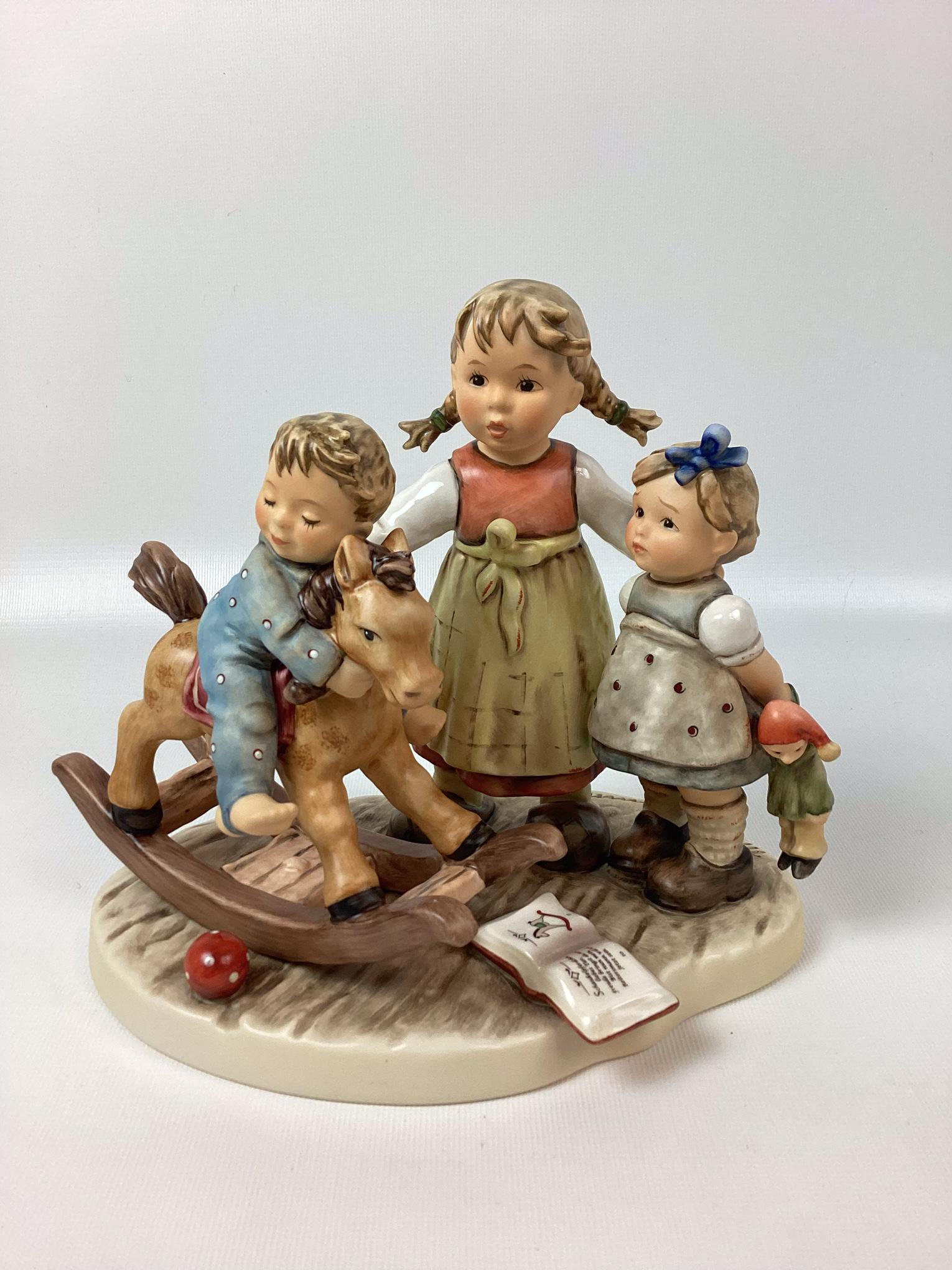 Goebel Hummel Learning to Share Signed and numbered #415 of 3000 (1 of 3)