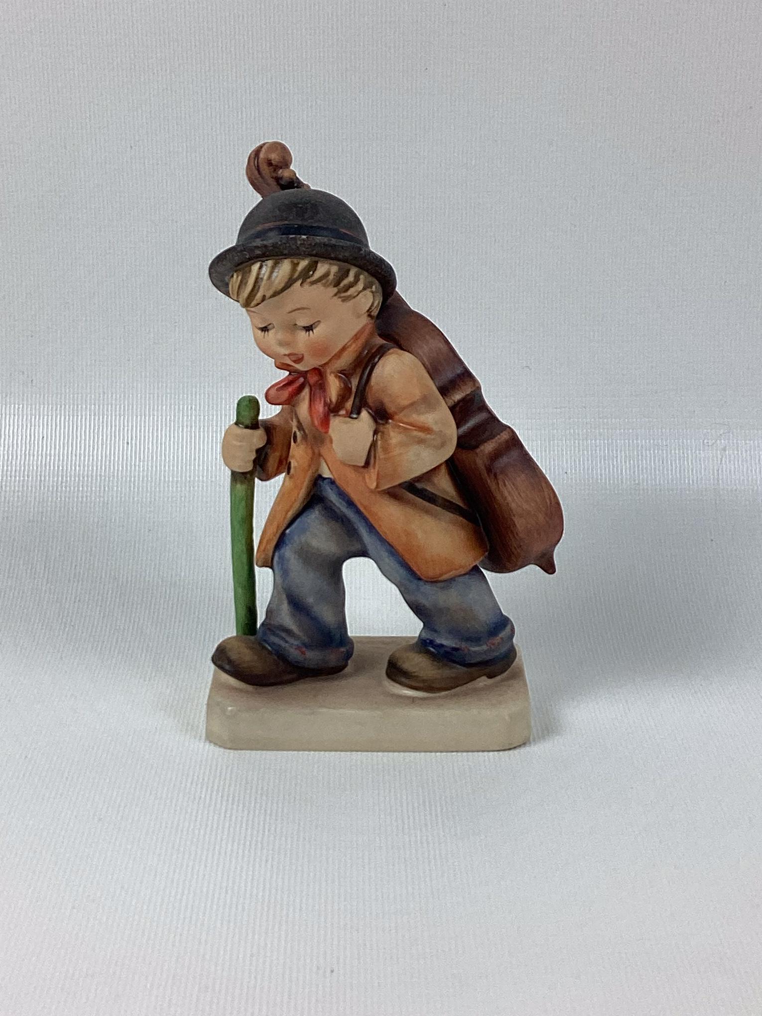 Goebel Hummel Little Cellist: Trademark 6. Minor wear. 5 1/4" tall.