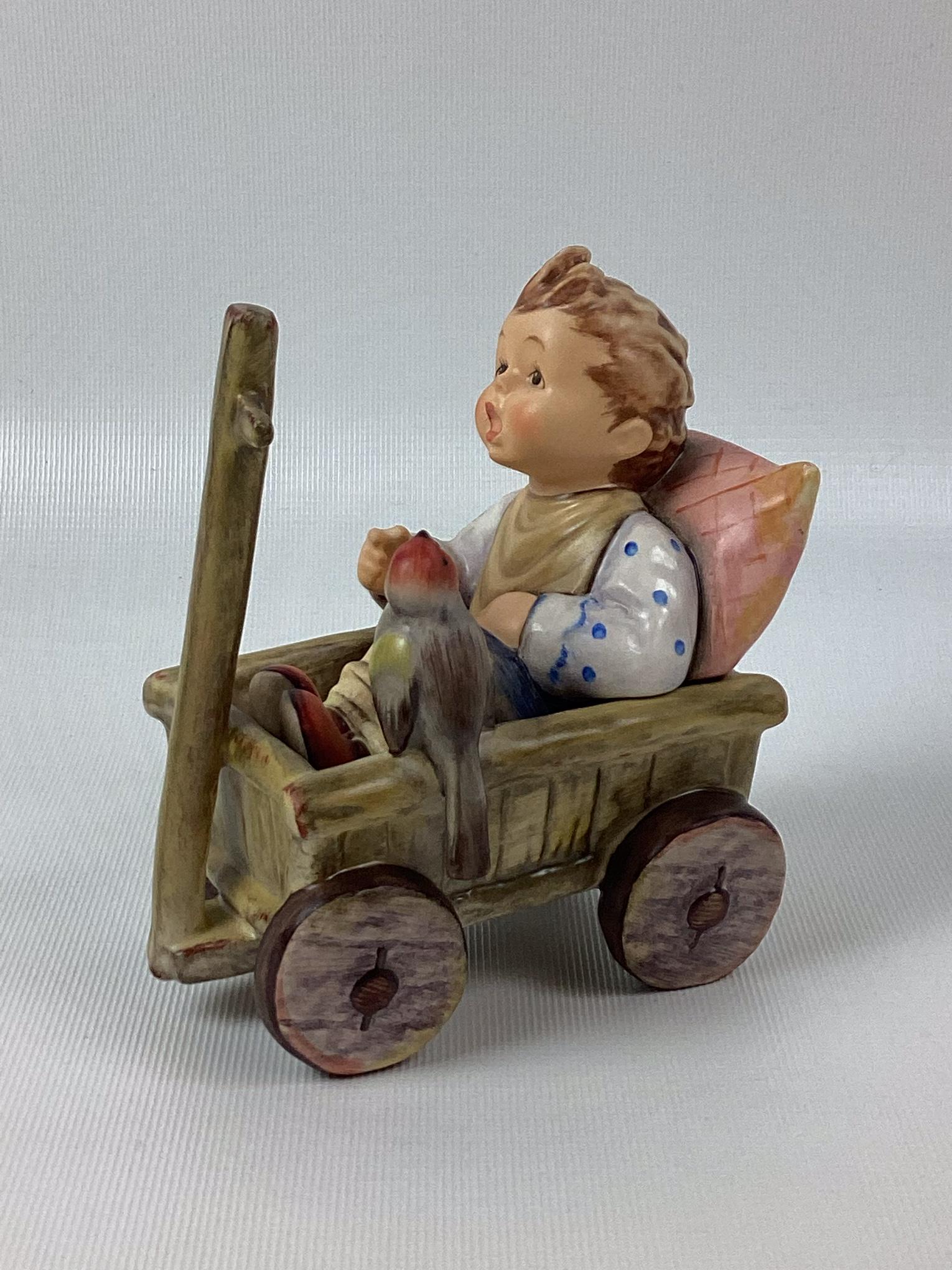Goebel Hummel I?m Carefree: Trademark 7. Excellent condition. 4 1/2" tall.