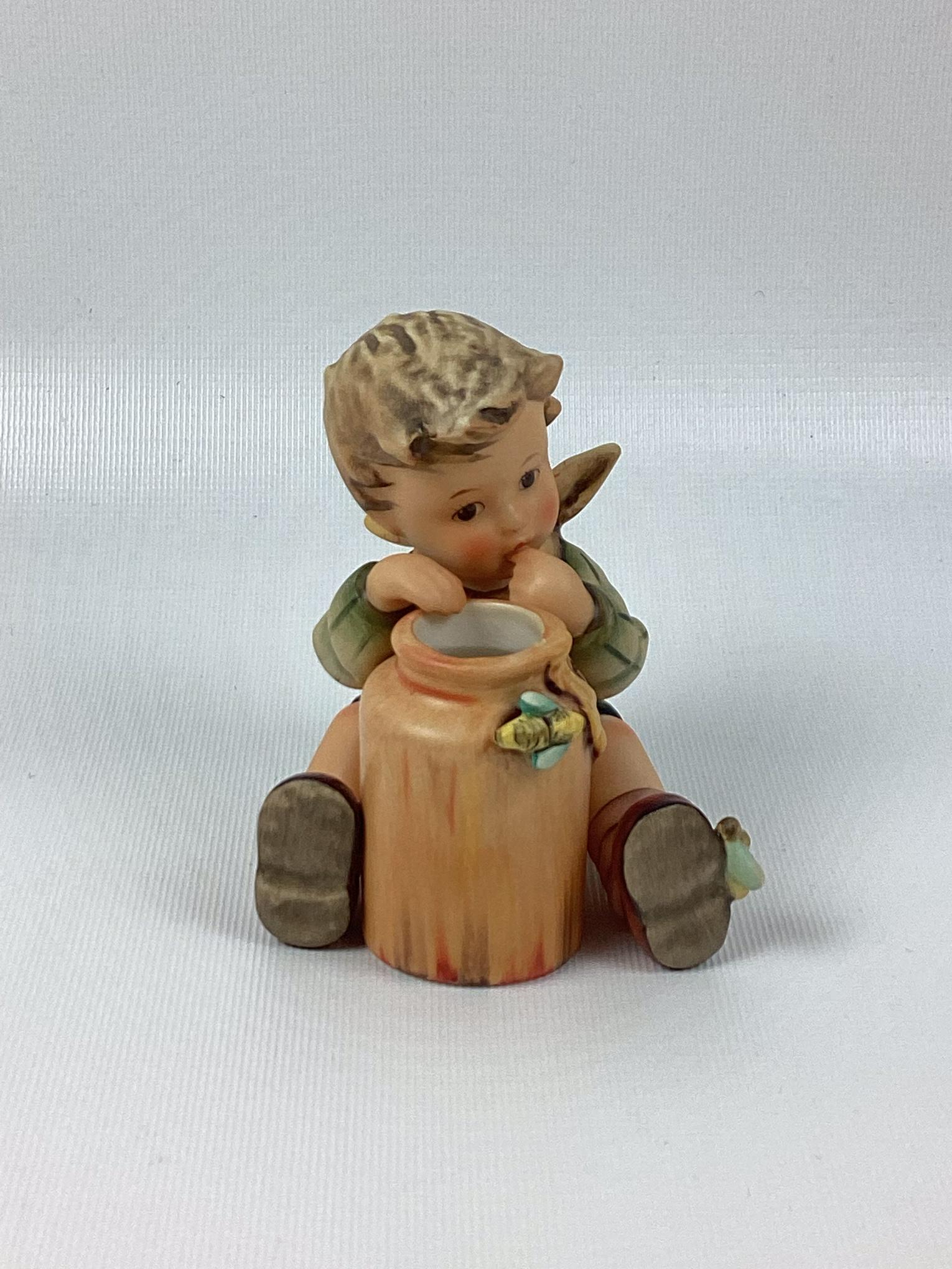 Goebel Hummel Honey Lover: Trademark 7. Excellent condition. 3 3/4" tall.