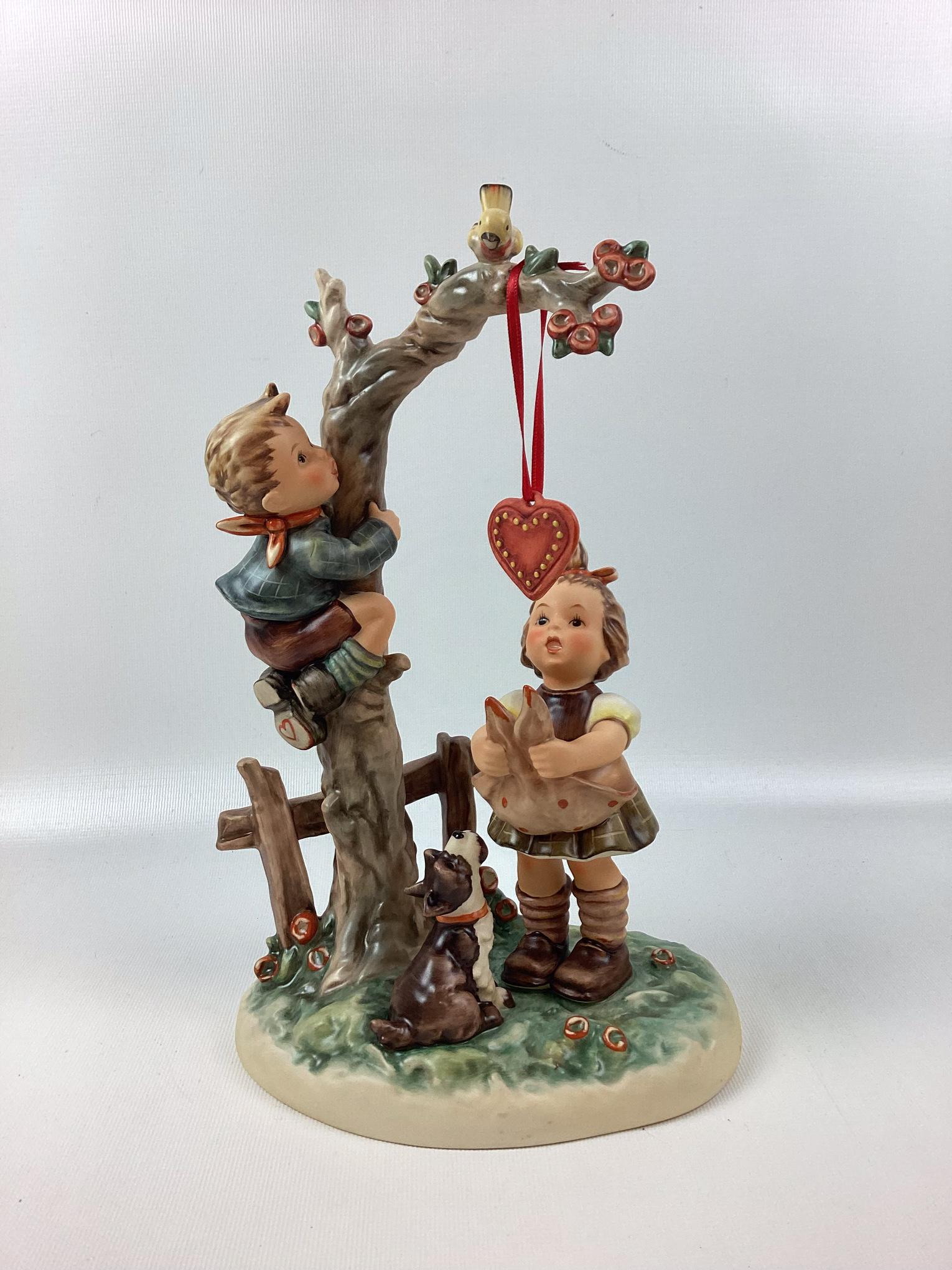 Goebel Hummel Here?s My Heart: Trademark 7. Minor wear. 11" tall.