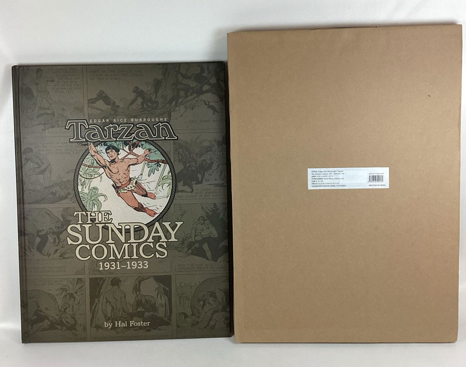 E R Burroughs Tarzan The Sunday Comics 1931-33 Large Folio Edition (1 of 3)