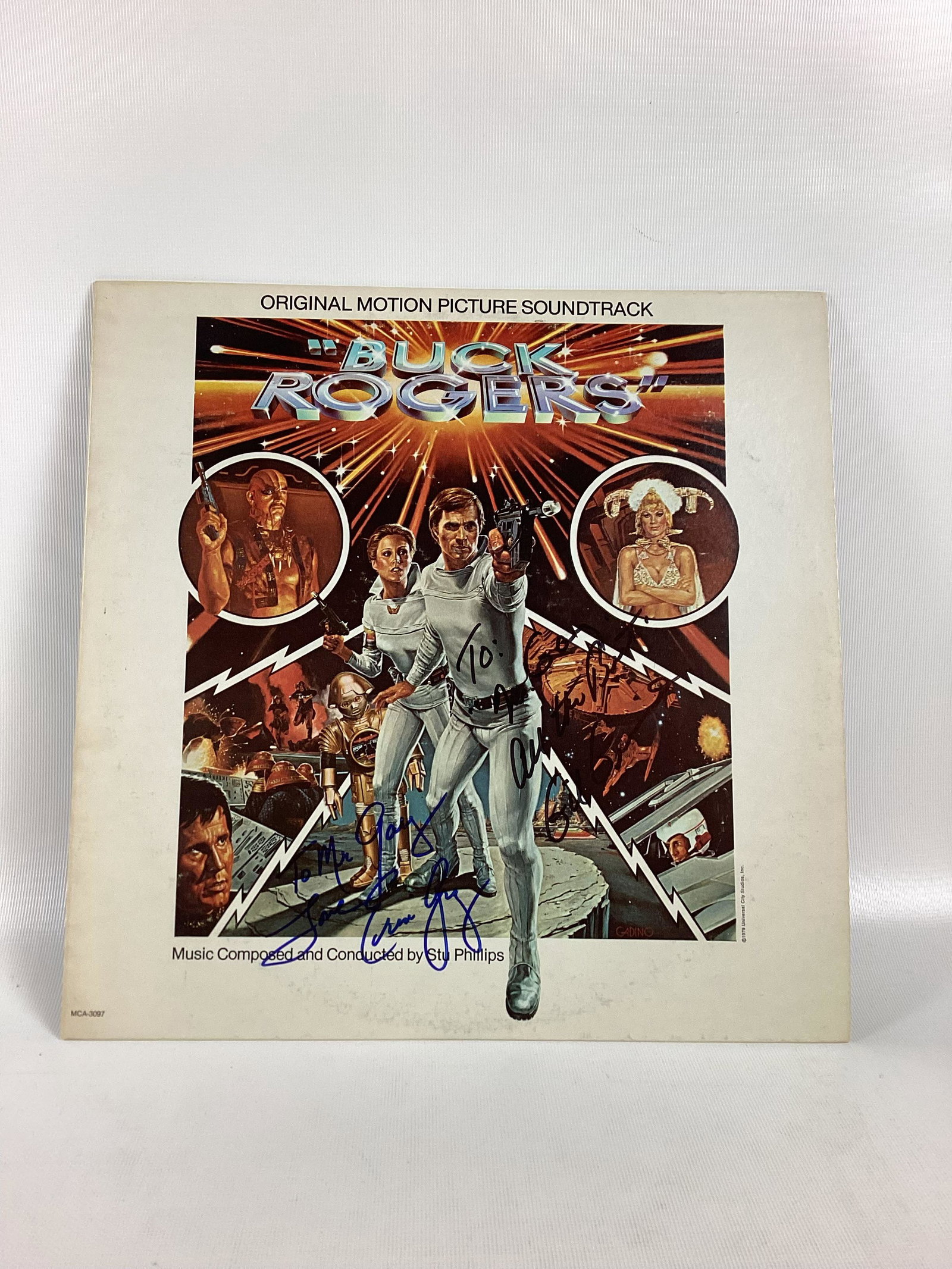 1979 Buck Rogers Soundtrack LP Signed (1 of 3)