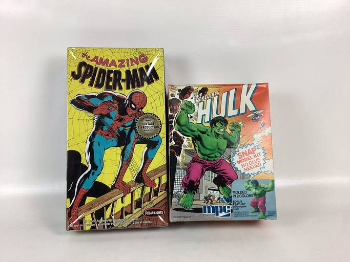 Two Marvel Model Kits Dec 10, 2022 Valley Auctions in VA