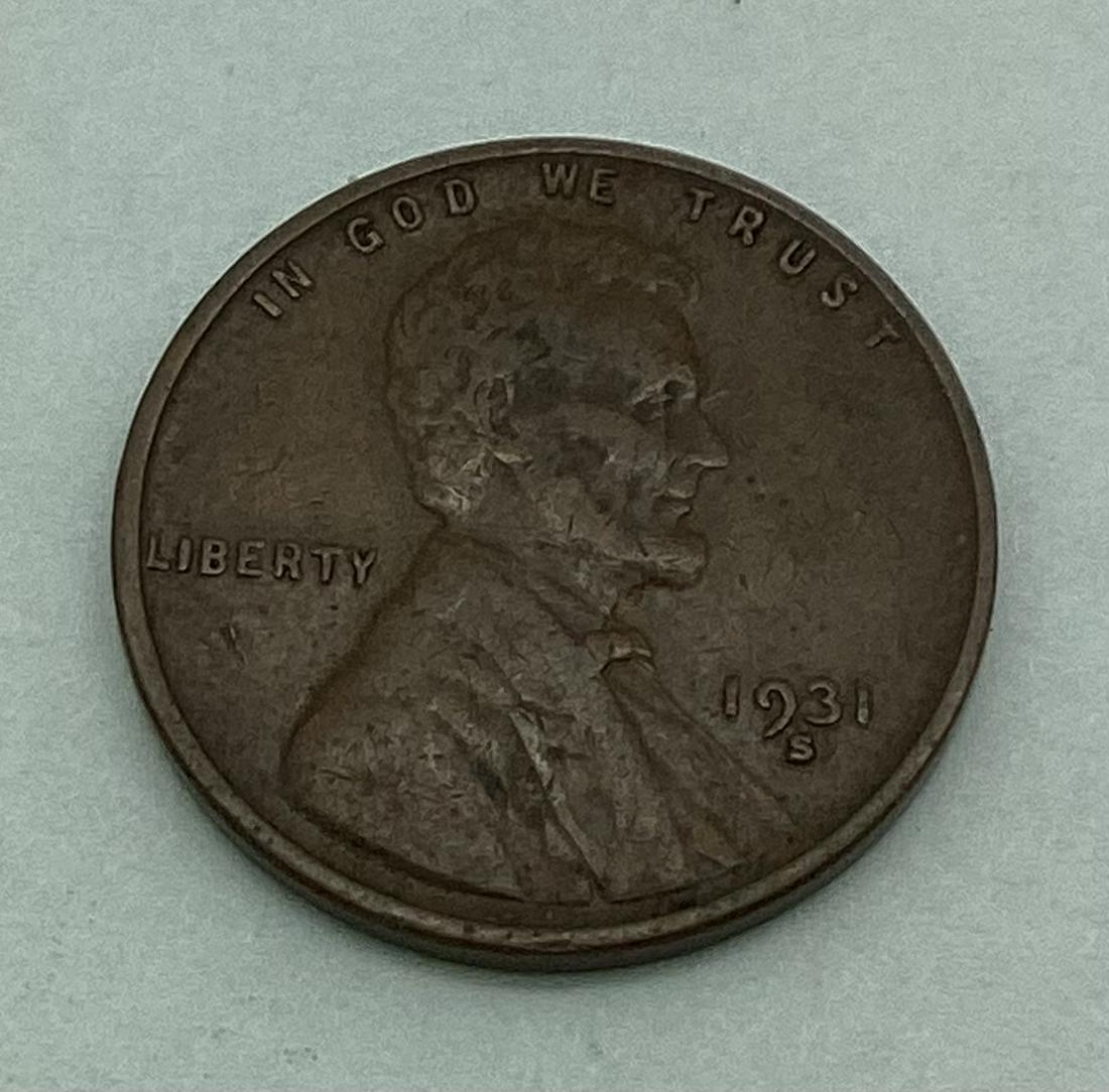1931 S Lincoln Cent (1 of 2)