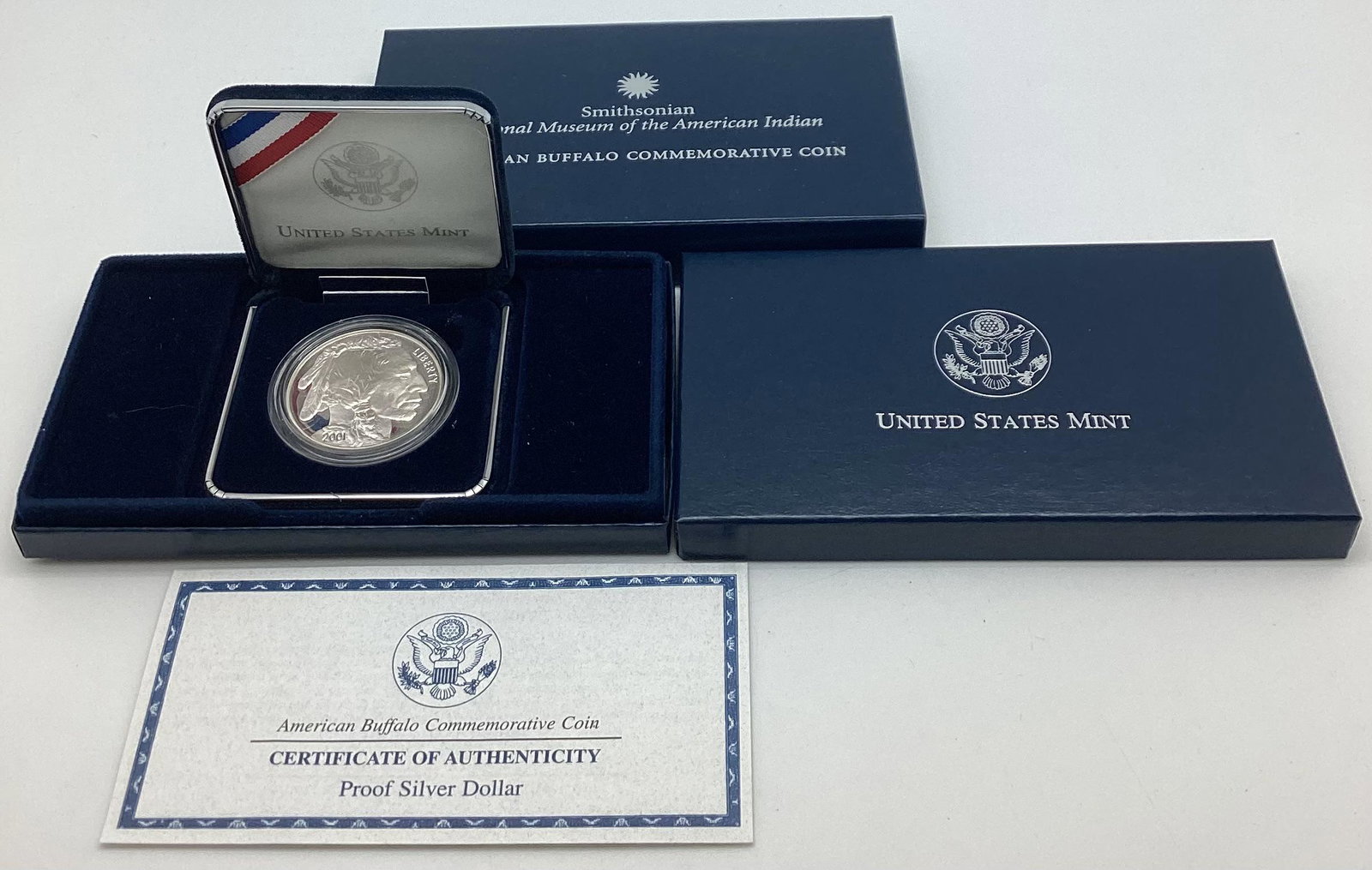 2001 American Buffalo Silver Dollar Proof (1 of 1)