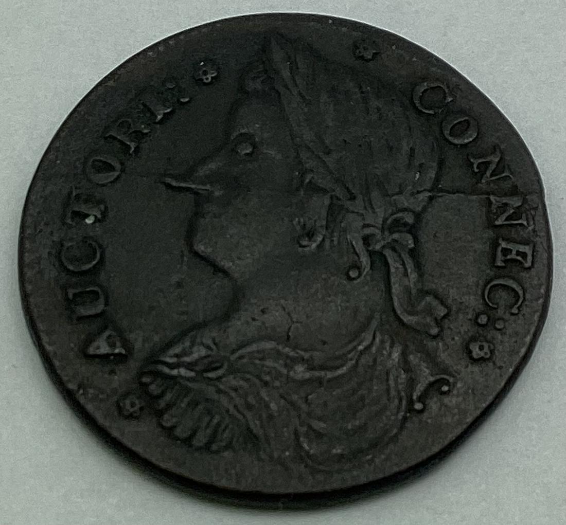 1787 Connecticut Copper Draped Bust Left (1 of 2)