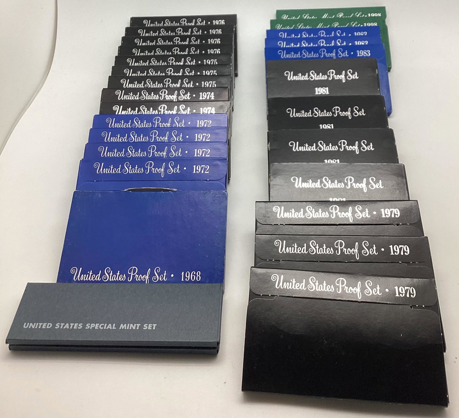 Lot of 26 US Proof Sets and 2 Special Mint Sets (1 of 1)
