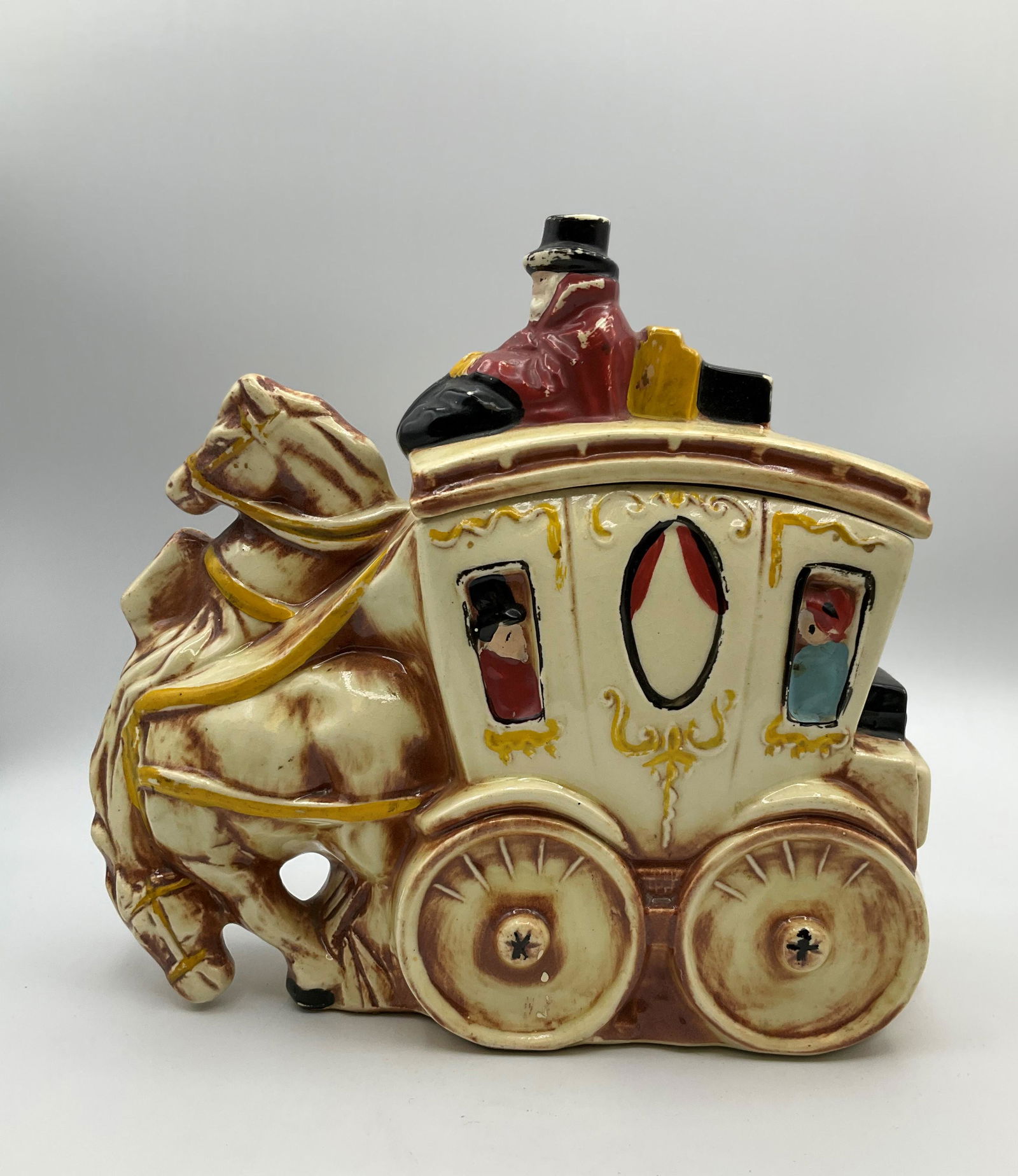 RARE McCoy Stage Coach Cookie Jar (1 of 9)
