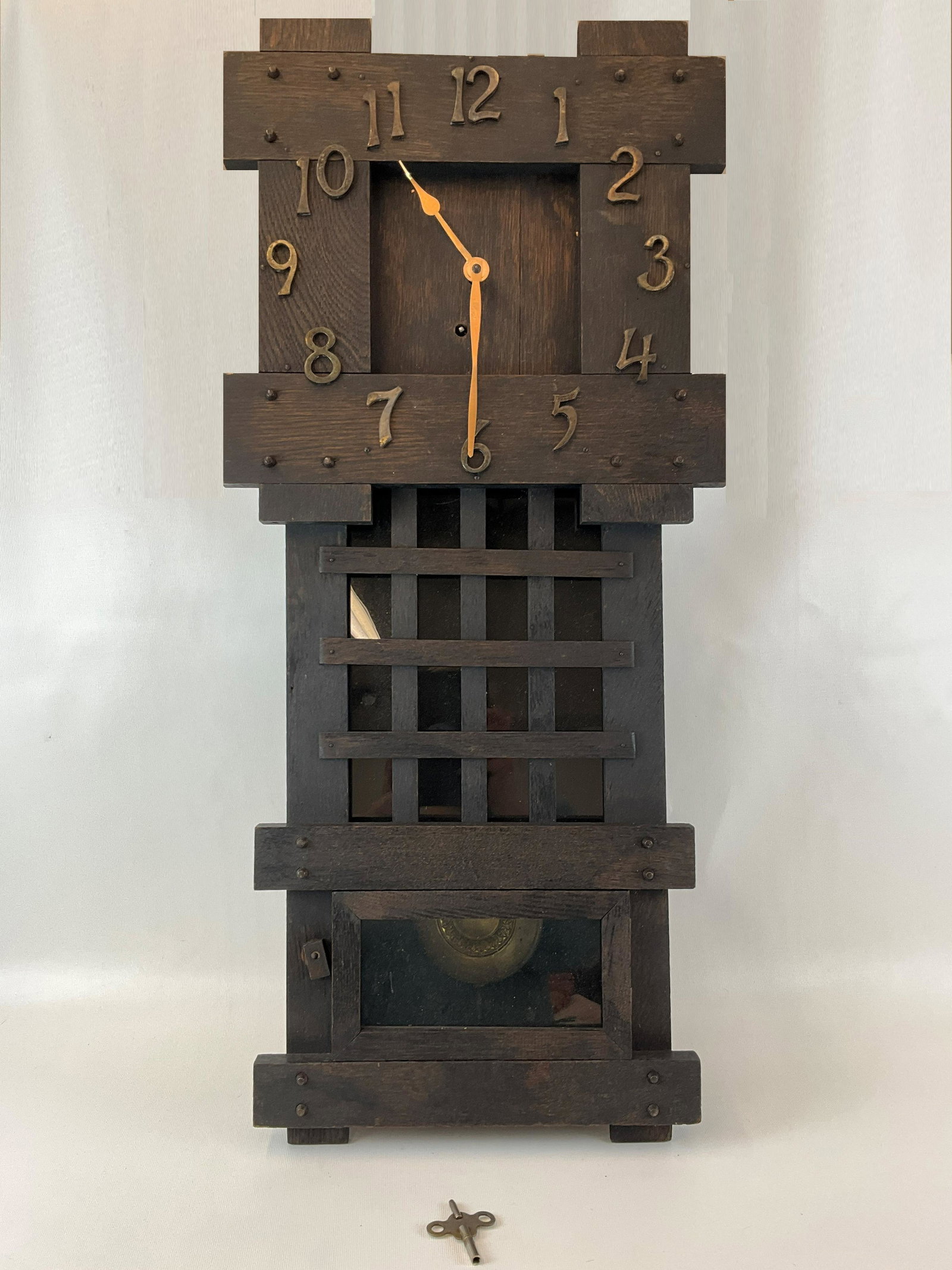 Vintage Arts and Crafts Wall Clock (1 of 5)