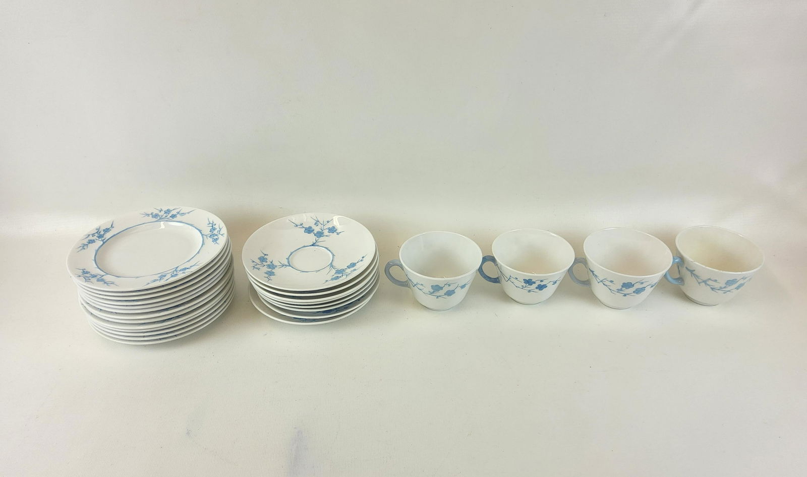 Copeland Spode Blanche de Chine 'Geisha' Tea Scone Set (1 of 3)
