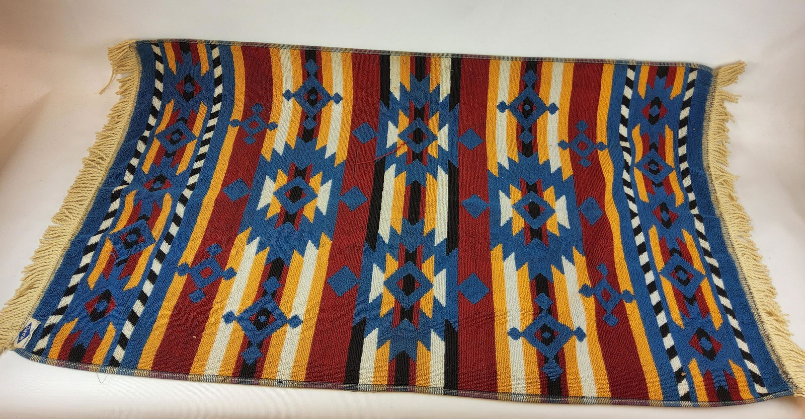 Vintage MCM Ward Bathroom Bath Mat (1 of 3)