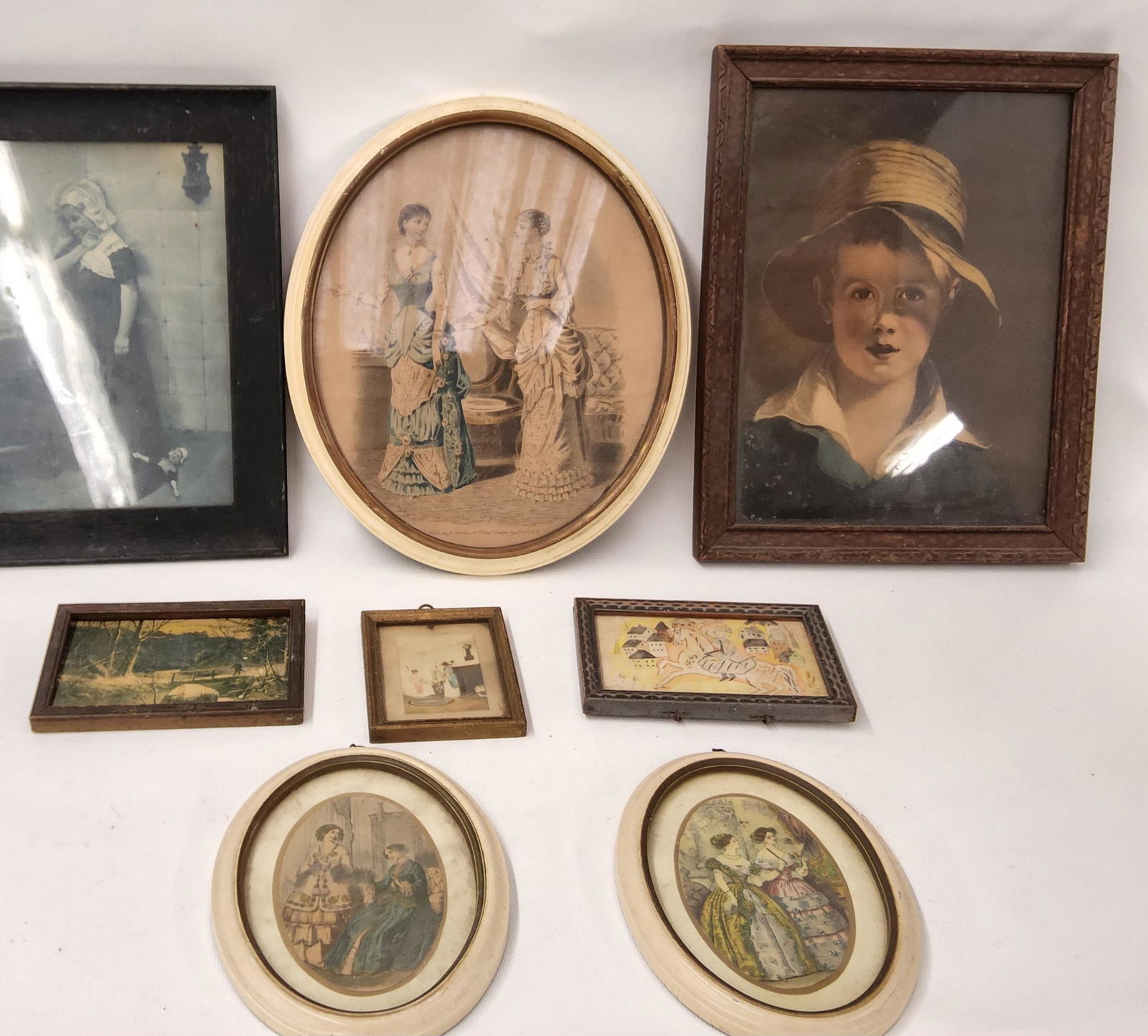 Group of Vintage Framed Prints (1 of 4)